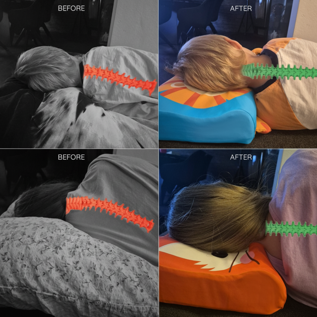 Sensory Pillow For Kids Ages 2–12 — Lion Tail And Fox Ears