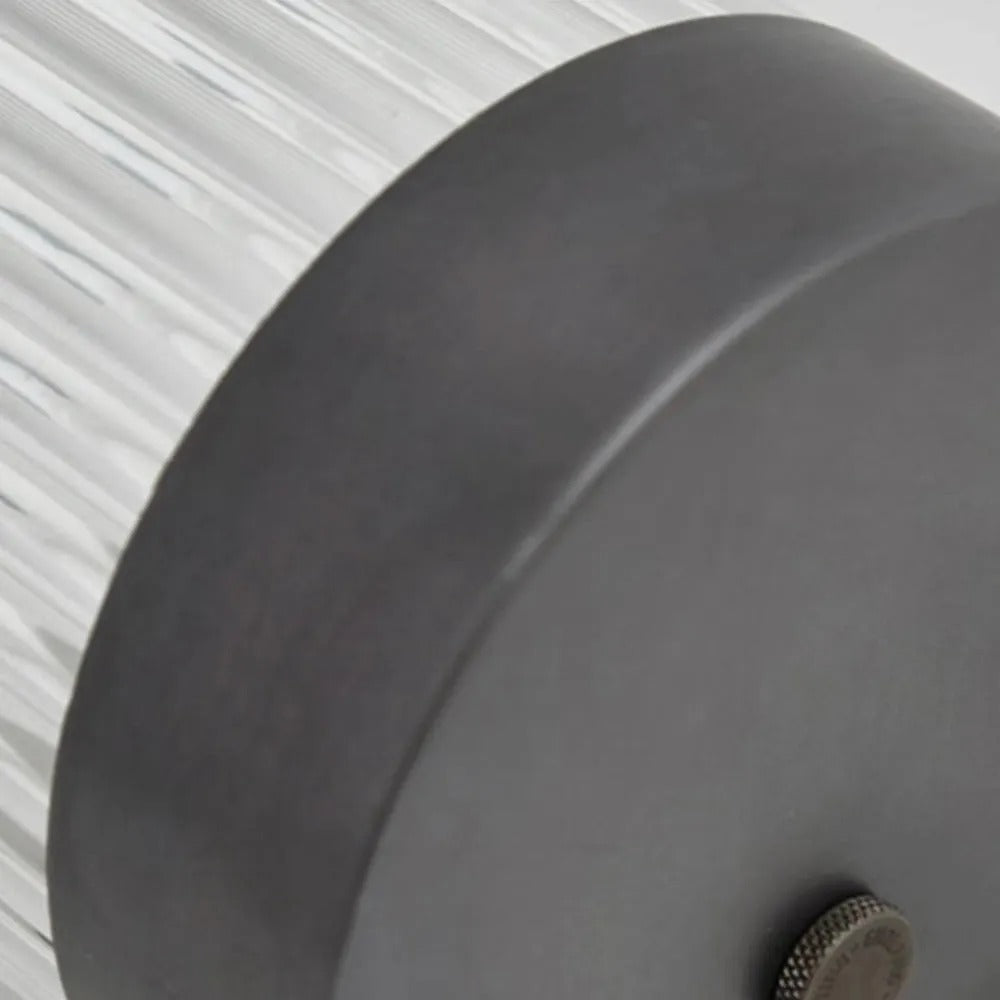 Outdoor Wall Light With Half Cylinder Glass Design, LED IP65, Warm White