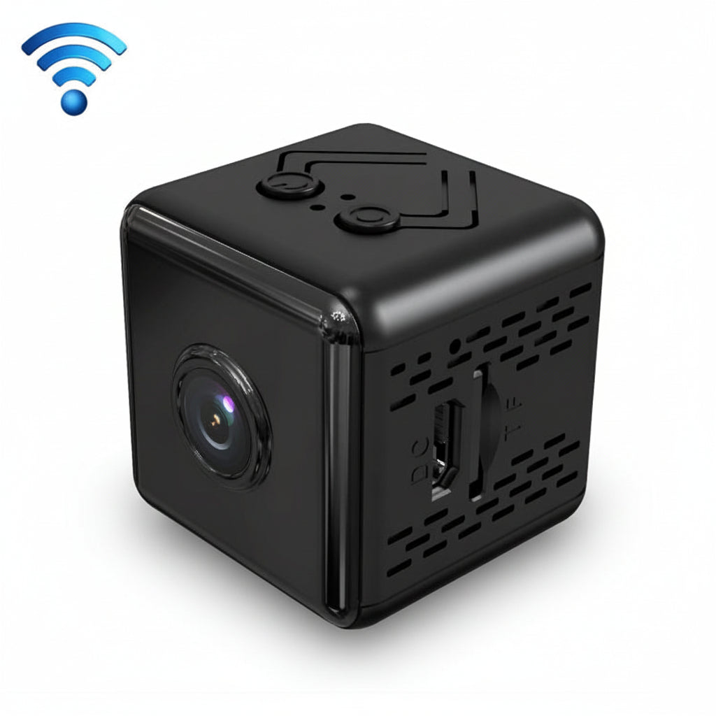 Telecamera di sicurezza wireless Full HD 1080p — Streaming WiFi, rilevamento dei movimenti