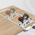Adjustable Track System Cutting Guide for Circular Saws