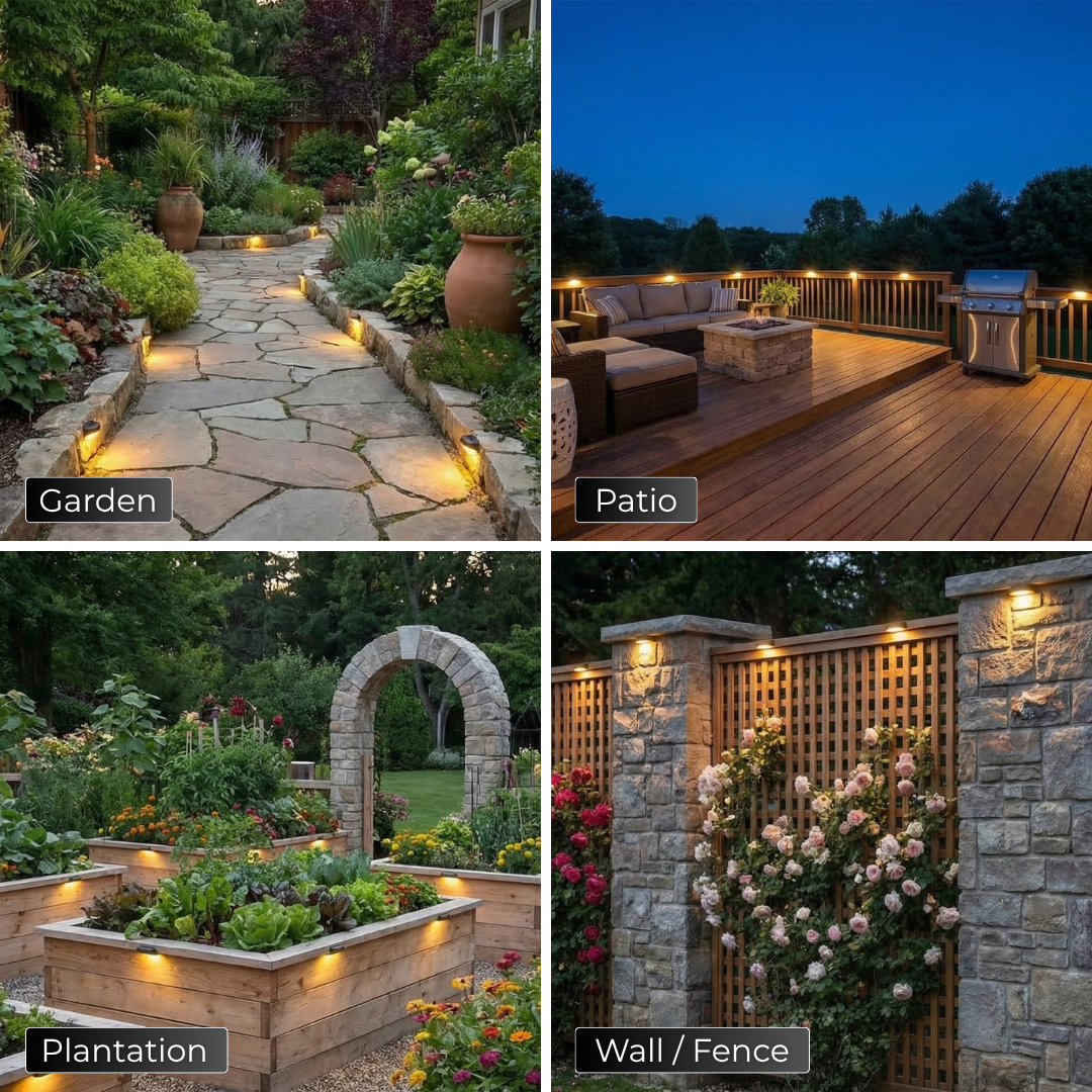 Sola Solar Garden Light For Outdoor Illumination And Paths