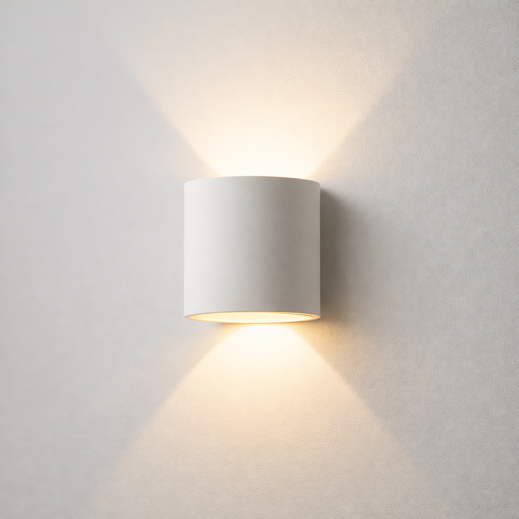 مصباح حائط LED عصري بسيط - إضاءة ثنائية المحور لأعلى ولأسفل