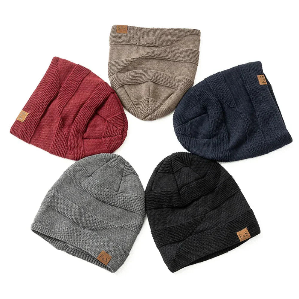 Cappello Invernale Beanie in Maglia con Fodera in Acrilico Stile Slouch | Meowbutter