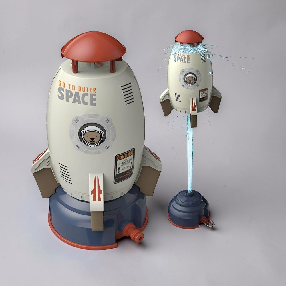 Water Sprinkler Outdoor Fun Shape Rocket Sprinkler | Meowbutter