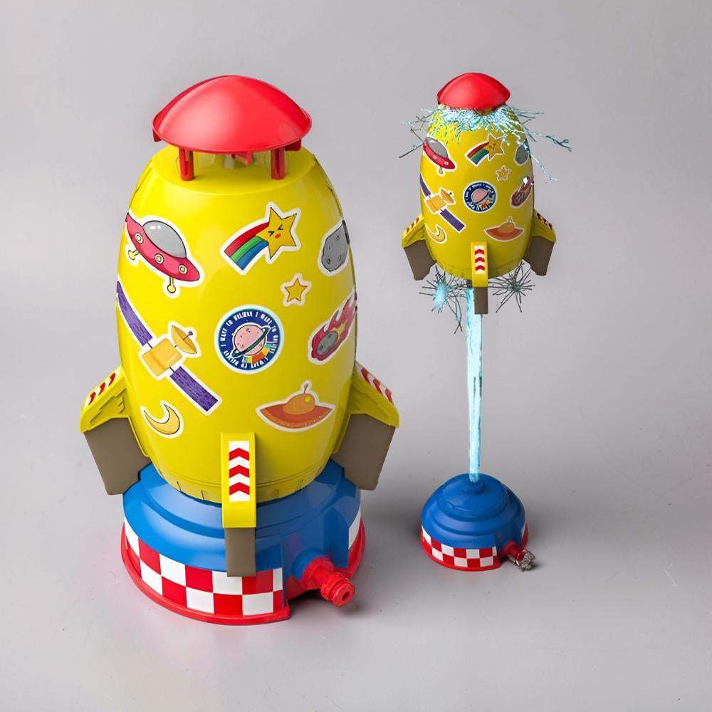 Water Sprinkler Outdoor Fun Shape Rocket Sprinkler | Meowbutter