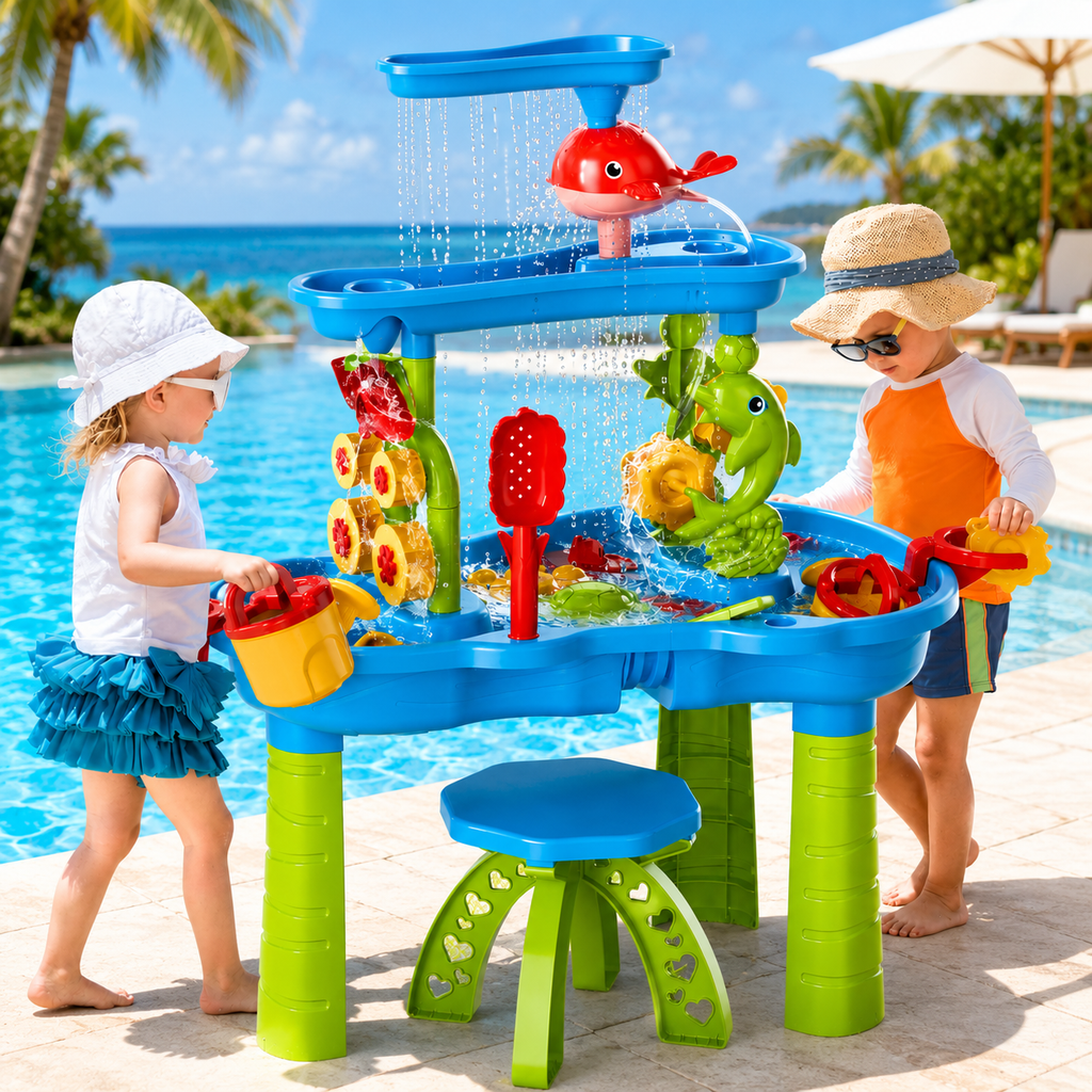 Centro gioco interattivo con sabbia Water Table per bambini | Meowbutter