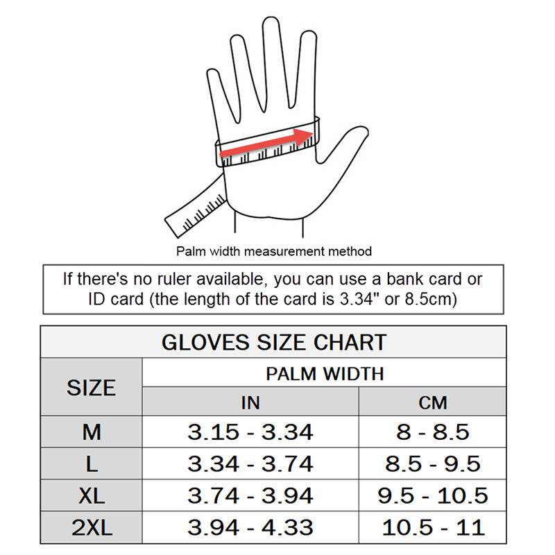 Guanti protettivi da moto — Antivento, antiscivolo, compatibili con touchscreen