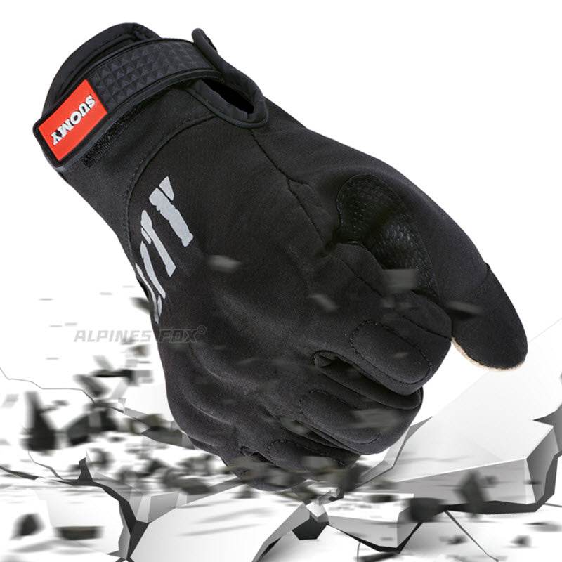 Guanti protettivi da moto — Antivento, antiscivolo, compatibili con touchscreen