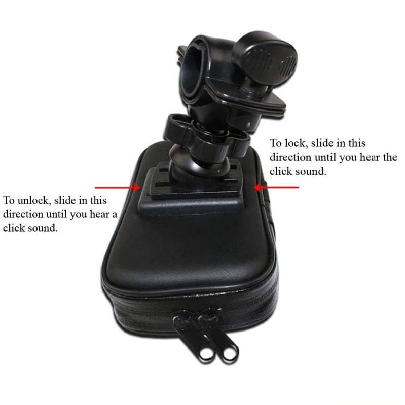 Custodia portacellulare universale impermeabile — supporto per manubrio a 360°