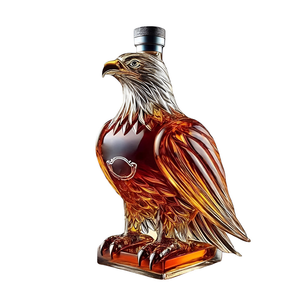 Decanter per Whiskey a Forma di Aquila in Vetro Bottiglia Decorativa per Bar | Meowbutter