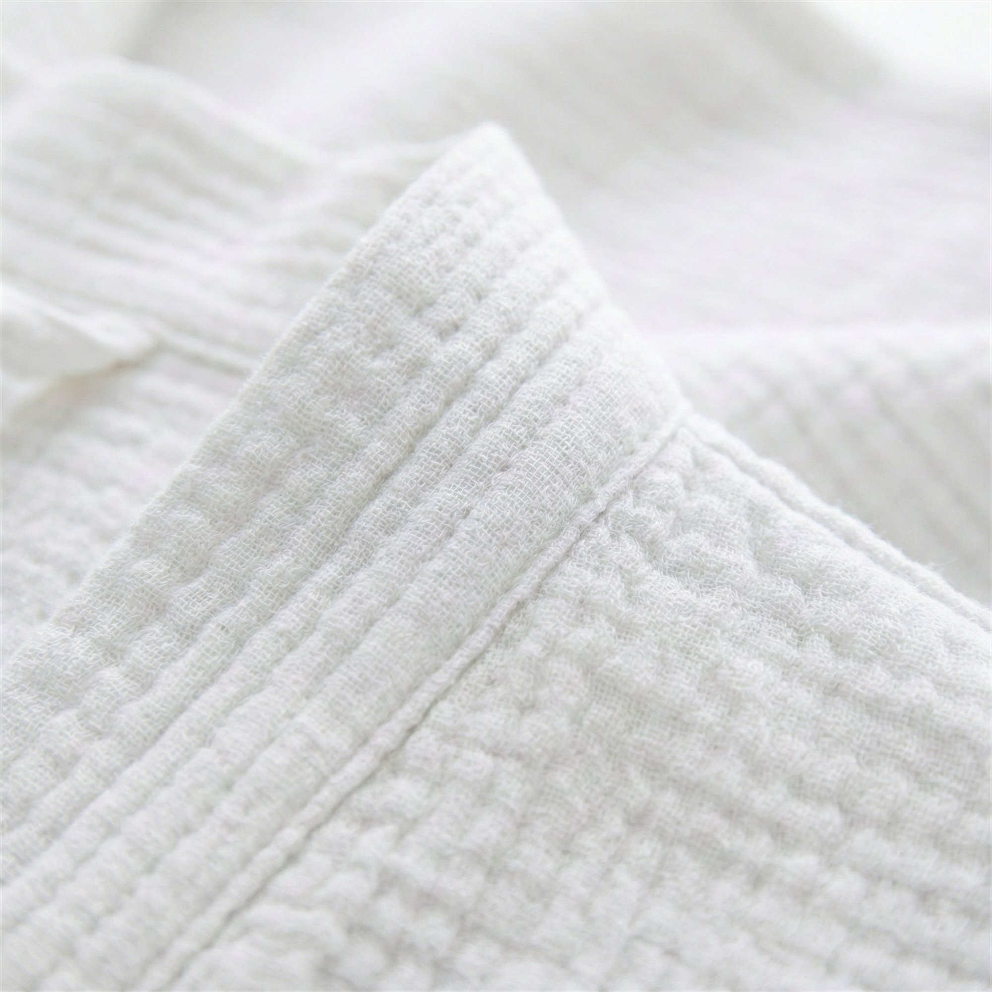 All-Season Bathrobe Made From One Hundred Percent Muslin Cotton