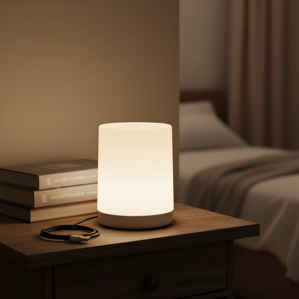 مصباح مكتب LED قابل لإعادة الشحن من EaseLight - تعتيم دون لمس