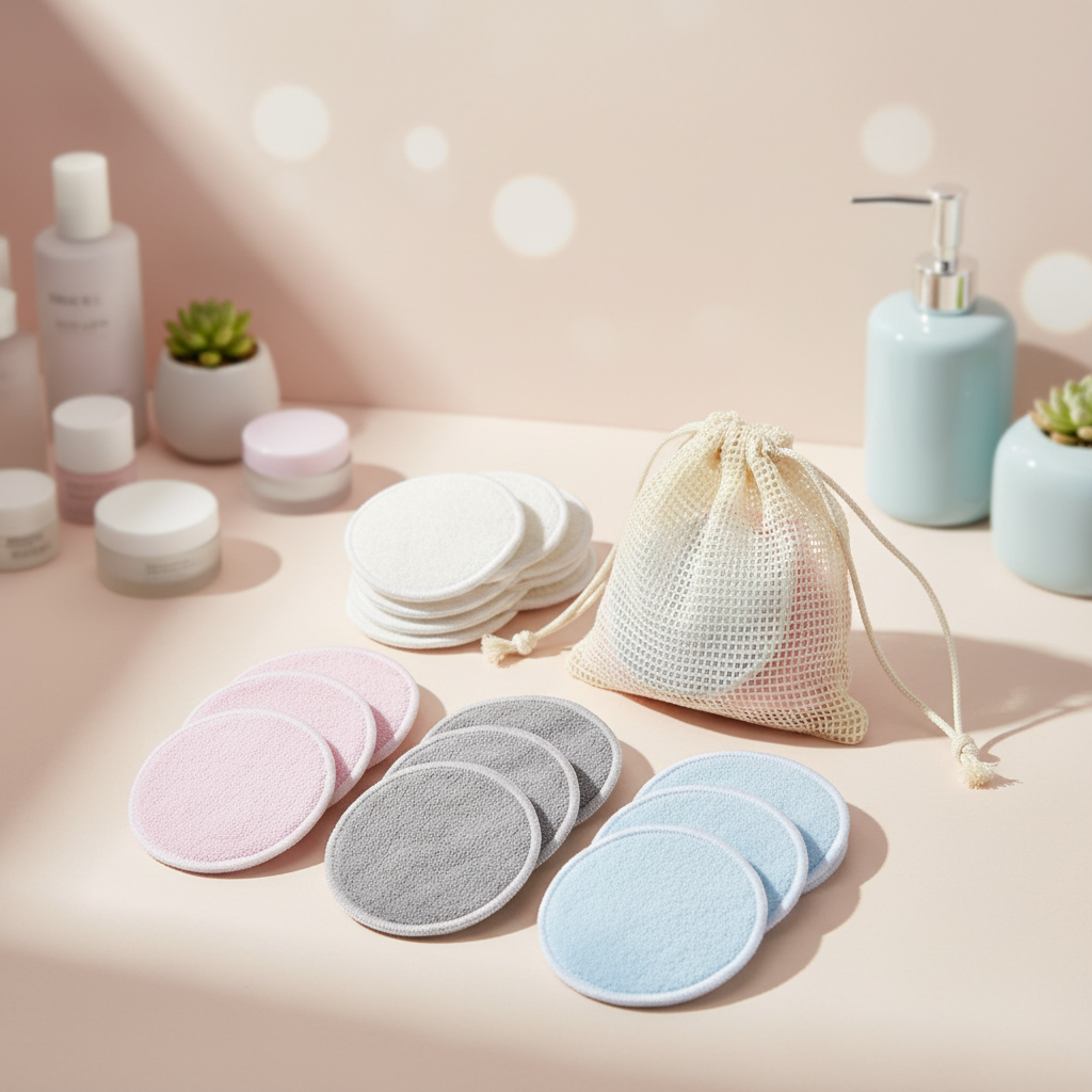 Opakovaně použitelné odličovací tamponky BambooPads — šetrné k pokožce
