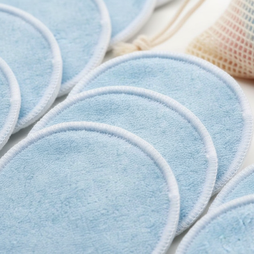 Opakovaně použitelné odličovací tamponky BambooPads — šetrné k pokožce