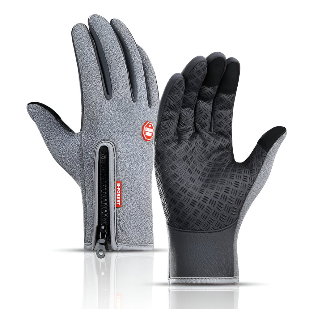 Heated Winter Gloves — Touchscreen Compatible Full-Finger Design