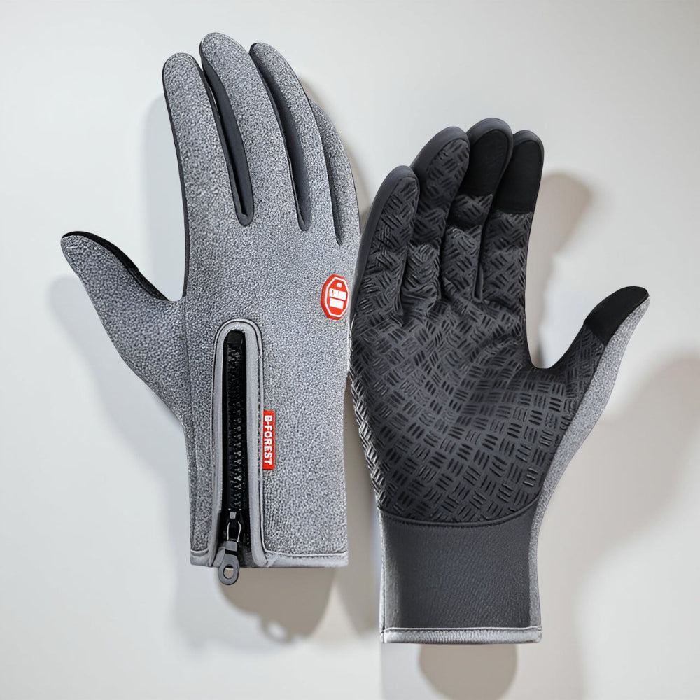 Heated Winter Gloves — Touchscreen Compatible Full-Finger Design