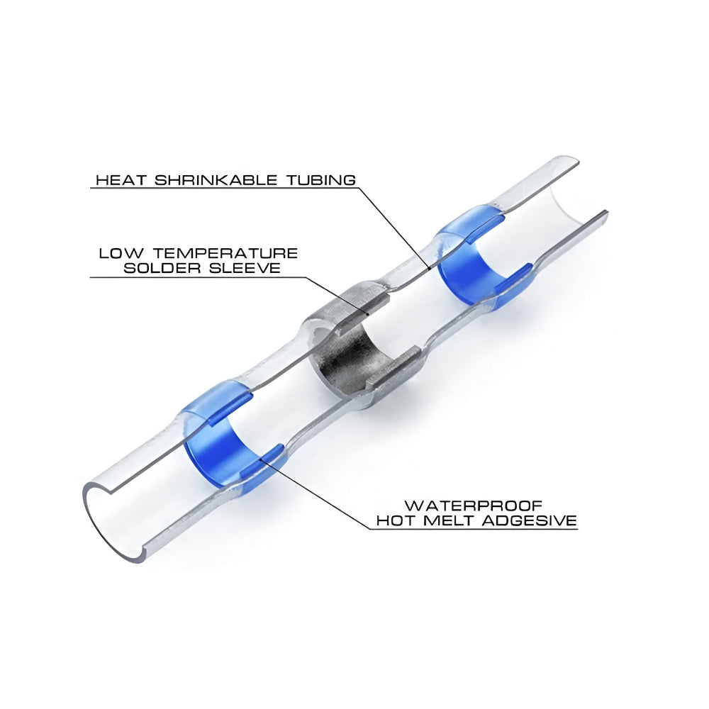 Wire Connectors Heat Shrink Solder Sleeve Electrical Assortment Set | Meowbutter