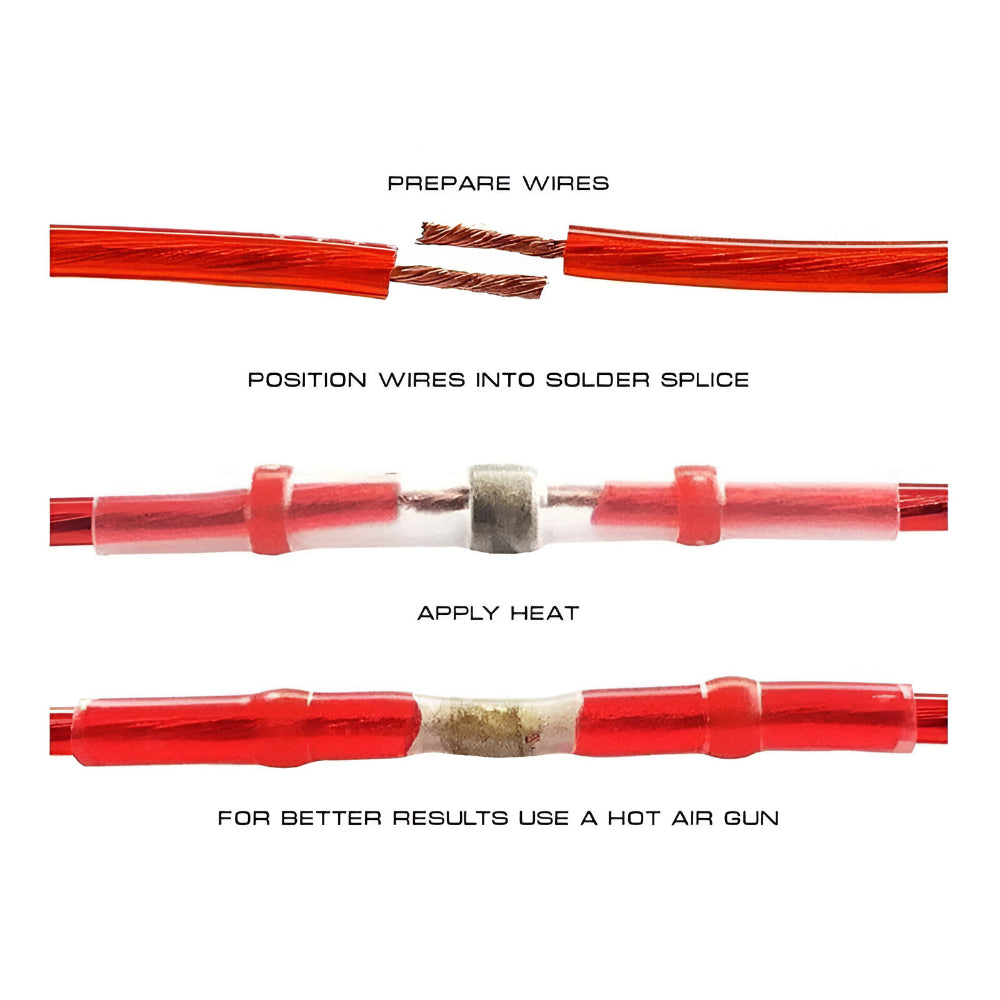 Wire Connectors Heat Shrink Solder Sleeve Electrical Assortment Set | Meowbutter