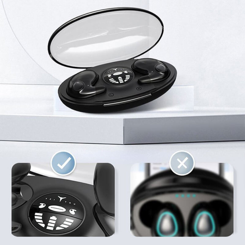 Headphones Wireless Bluetooth Earphones Noise Cancel Design | Meowbutter