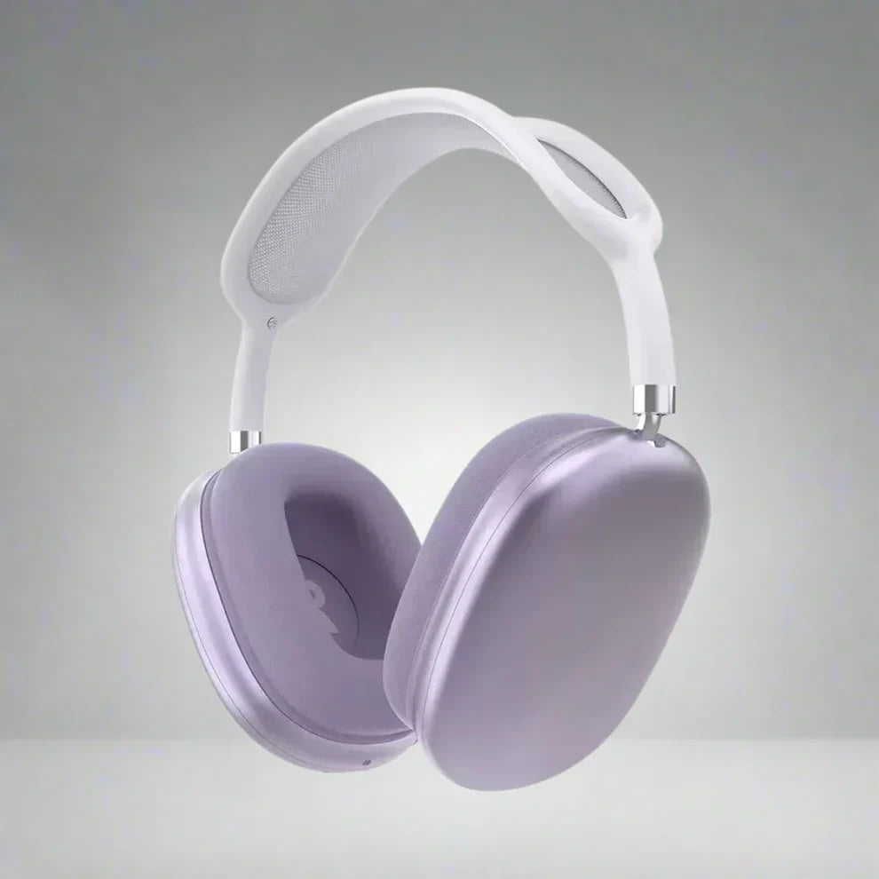 Bezdrátová sluchátka přes uši s Bluetooth — aktivní potlačení hluku