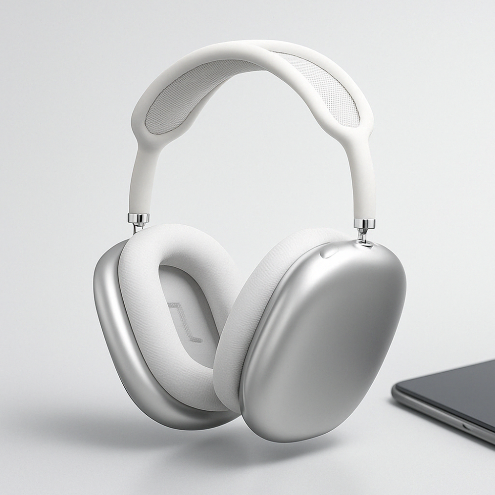 Bezdrátová sluchátka přes uši s Bluetooth — aktivní potlačení hluku