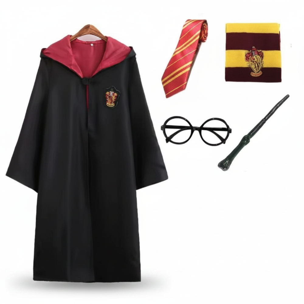 Wizard Costume Kids Adults Cloak Accessories Set | Meowbutter