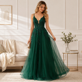 Women's Prom Dress Lace Up Formal Evening Gown | Meowbutter