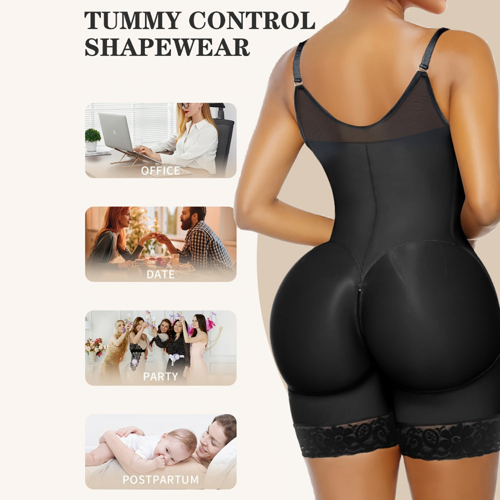 Women's Seamless One-Piece Bodysuit — Full Body Shapewear