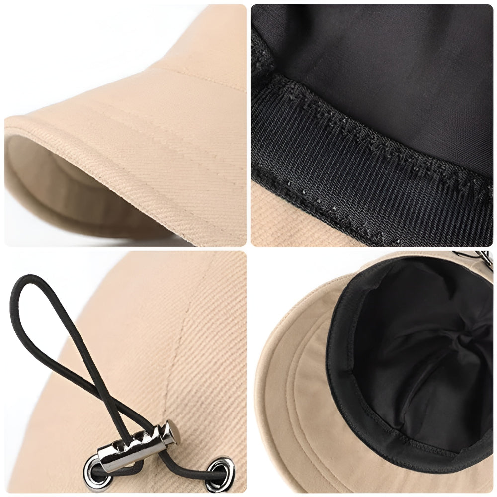 Dame Solhat med UV-beskyttelse, bred skygge, foldbar | Meowbutter