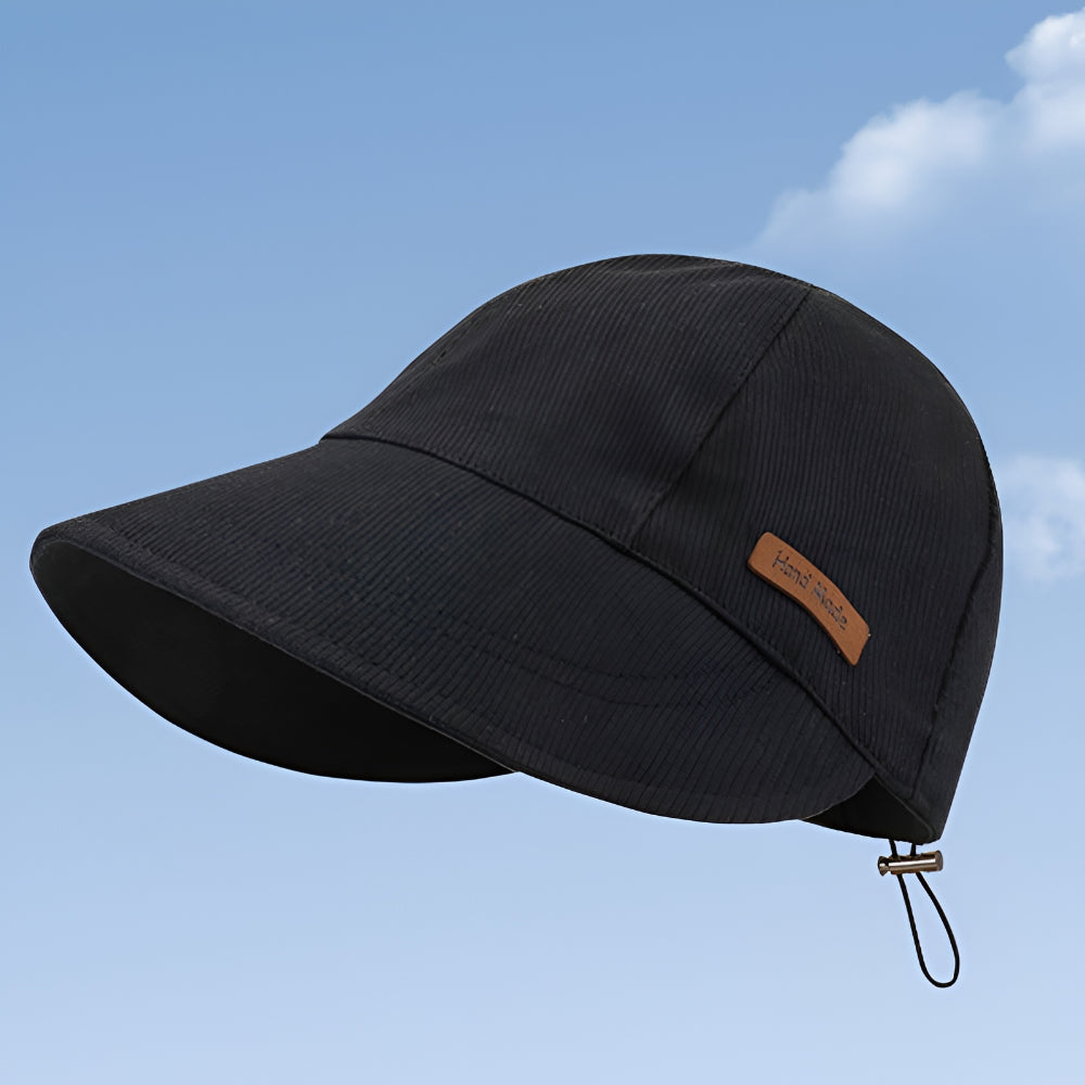 Dame Solhat med UV-beskyttelse, bred skygge, foldbar | Meowbutter
