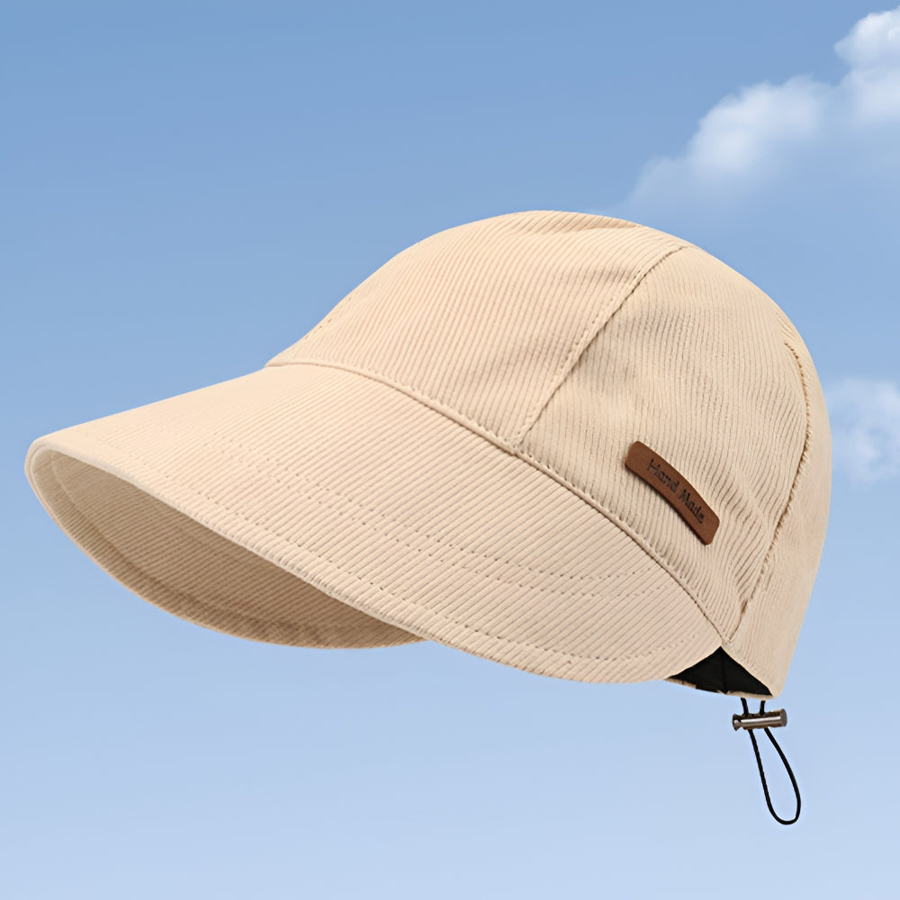 Dame Solhat med UV-beskyttelse, bred skygge, foldbar | Meowbutter