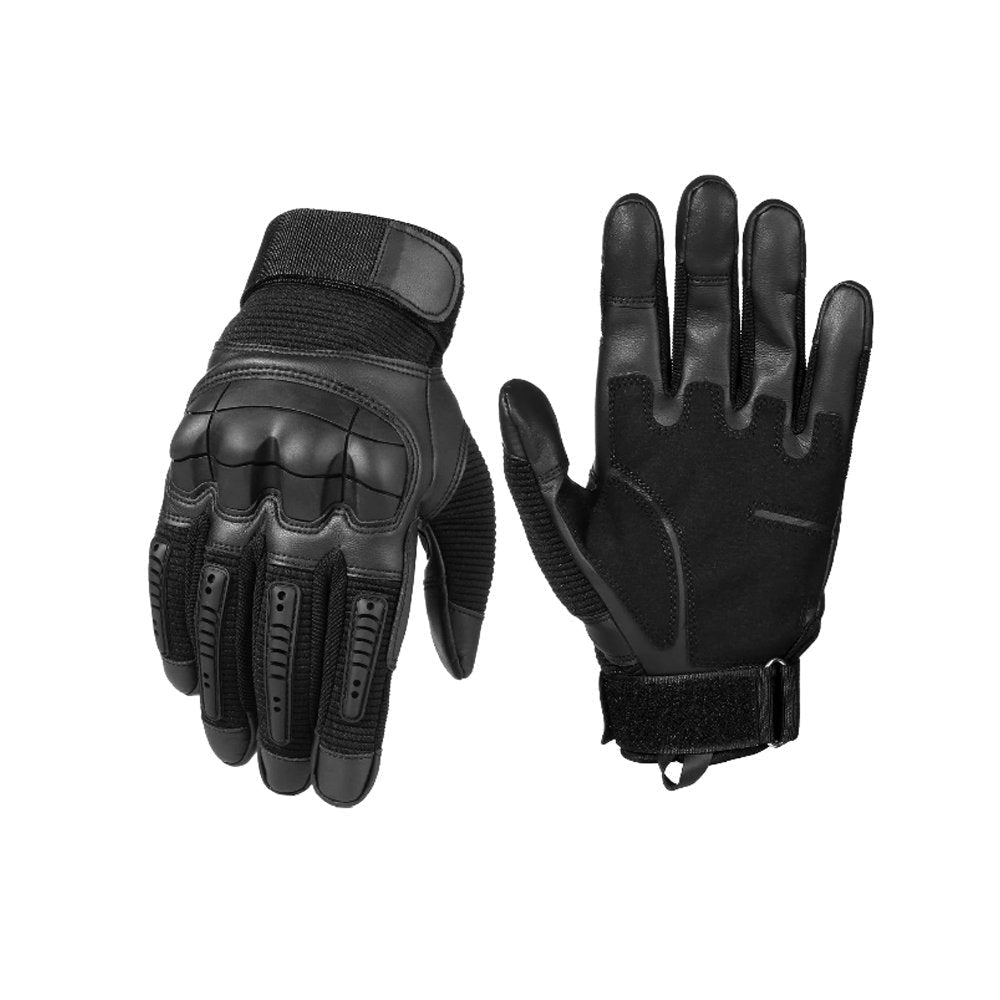 Outdoor Work Gloves — Tactical Grip Pattern, Reinforced Knuckle Guard