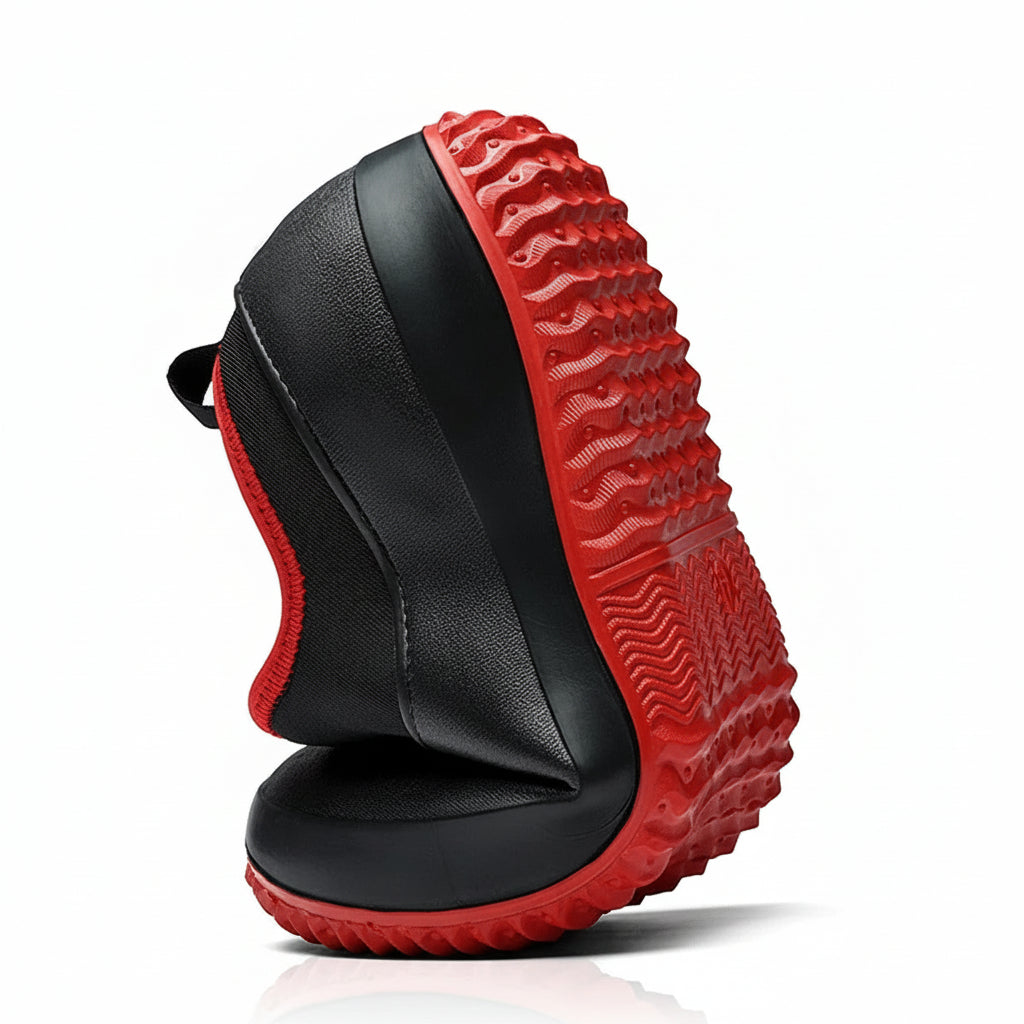 Chaussures de travail étanches à enfiler — conception sans lacets, structure renforcée, confort toute la journée
