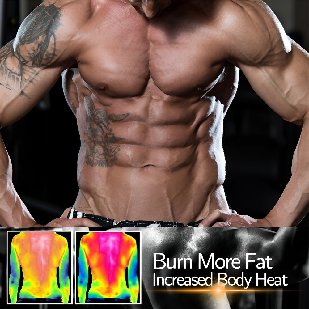Adjustable Fit Neoprene Workout Vest — Dense Compression Torso Wrap