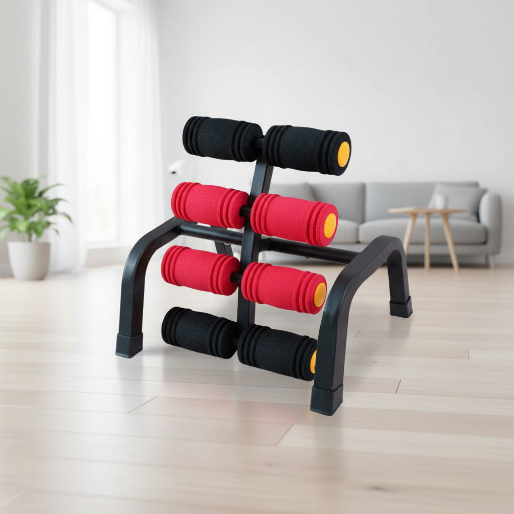 Ergonomic Ab Trainer — Portable Core Strength Crunch Machine