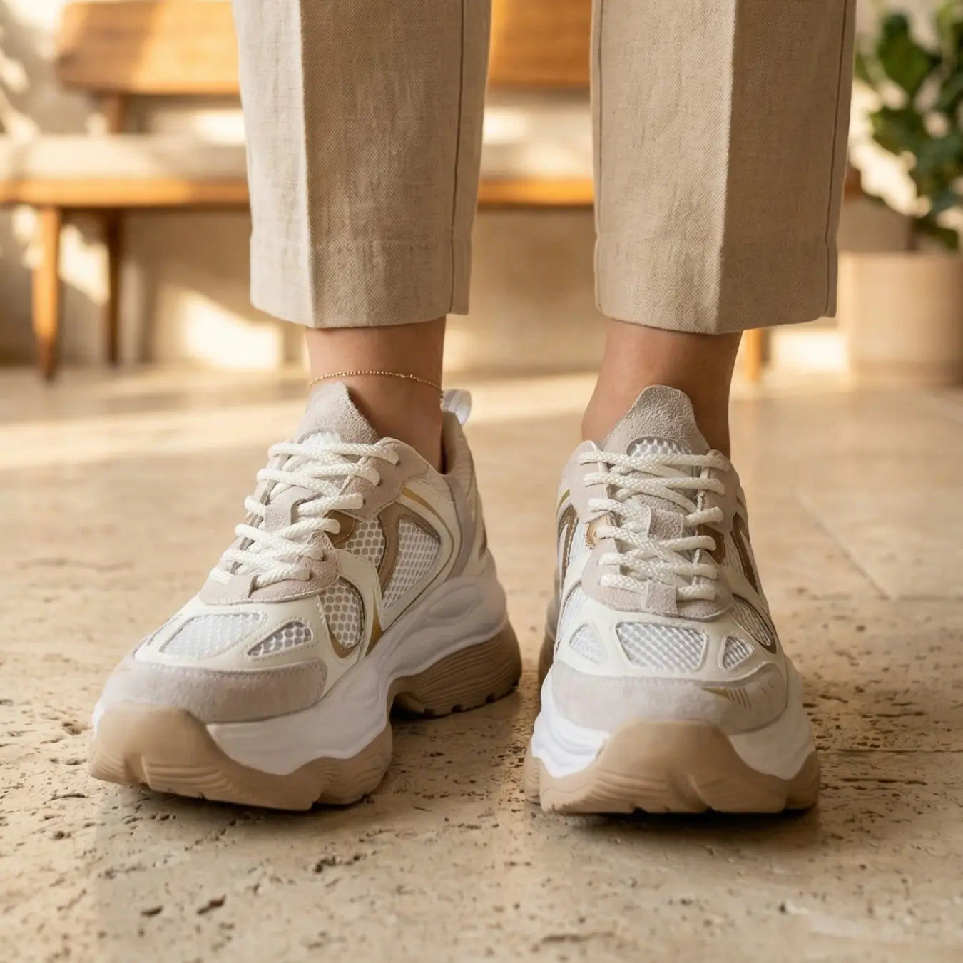 Zena 8 Cm Height Boost Shoes For Everyday Urban Wear