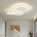 Metal Ceiling Lamp With Dimmable LED And Organic Shapes