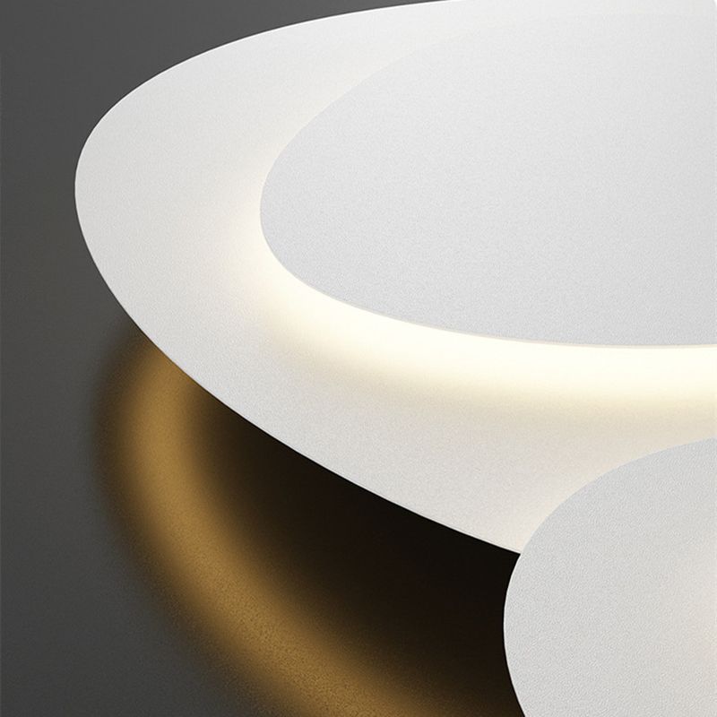 Metal Ceiling Lamp With Dimmable LED And Organic Shapes