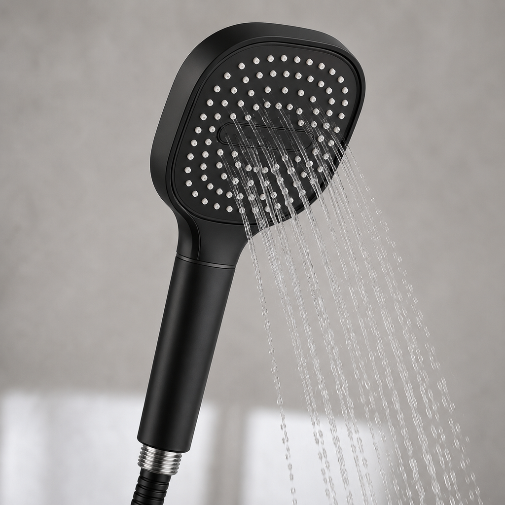 Duschkopf mit hohem Druck – Turbo-Boost-Technologie – Integrierte Filtration | meowbutter