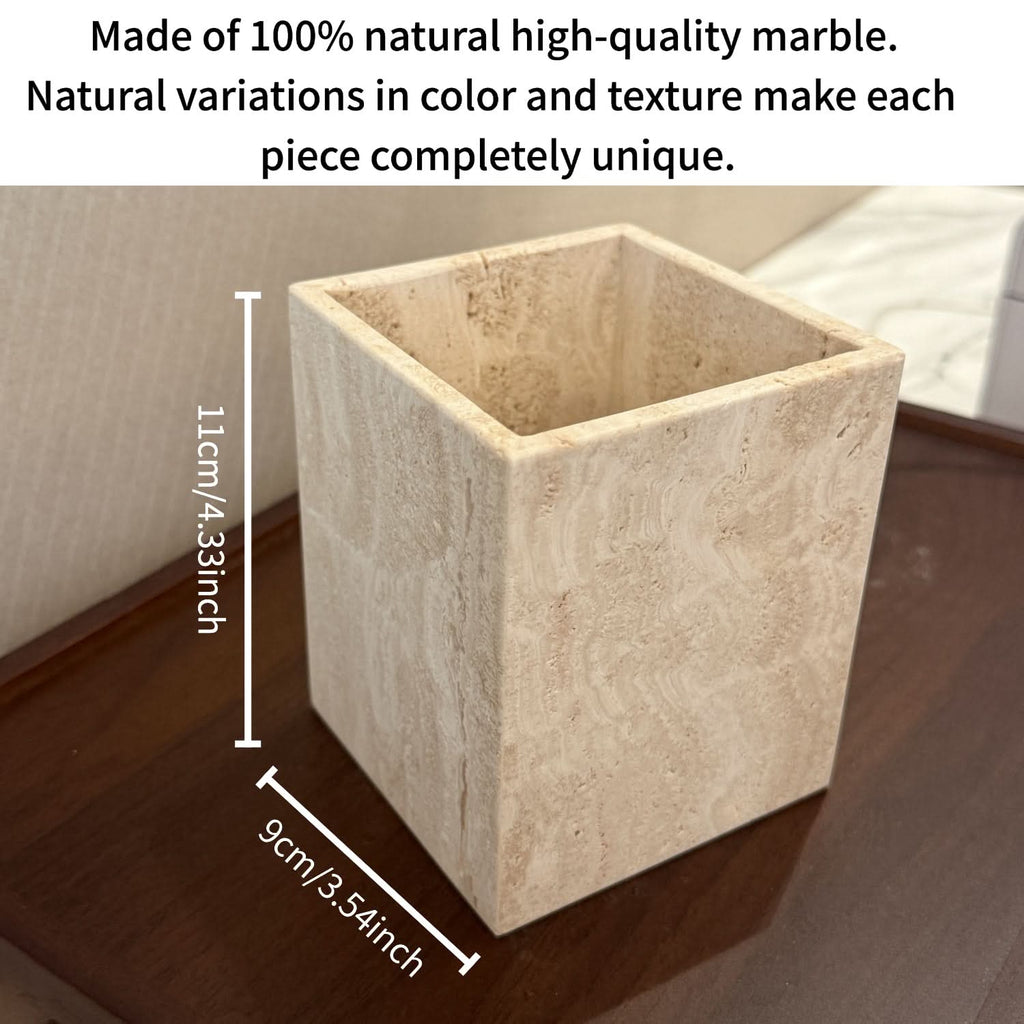 Organizador de tocador de piedra natural | meowbutter