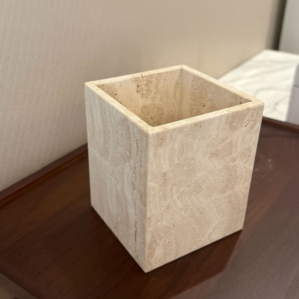 Organizador de tocador de piedra natural | meowbutter
