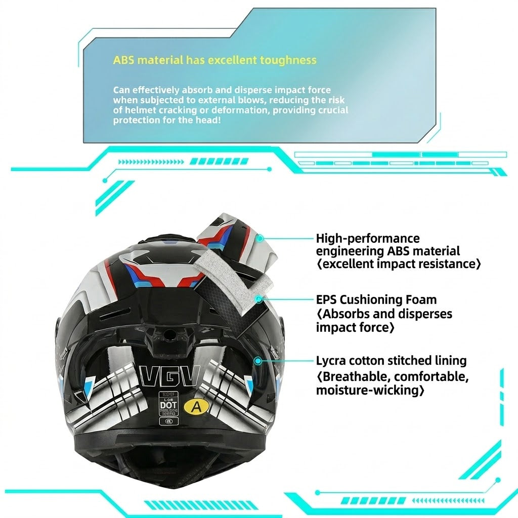 Modular Flip Motorcycle Helmet | meowbutter