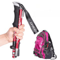 Telescopic Hiking Poles - Adjustable Lightweight Design - Durable Trekking Aid | meowbutter
