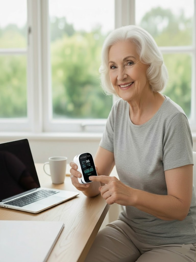 Oximeter Monitor Non Invasive Digital Screening Device | Meowbutter