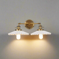 EleganceRetro - Ceramic Lamp with Two Shades