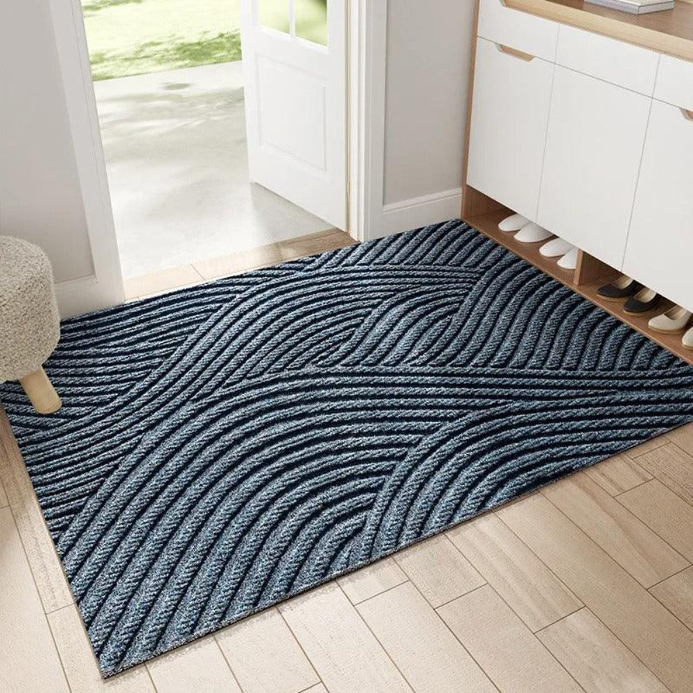 Durable Textured Doormat — Anti-Slip Underside, Grit and Dust Trapping Top
