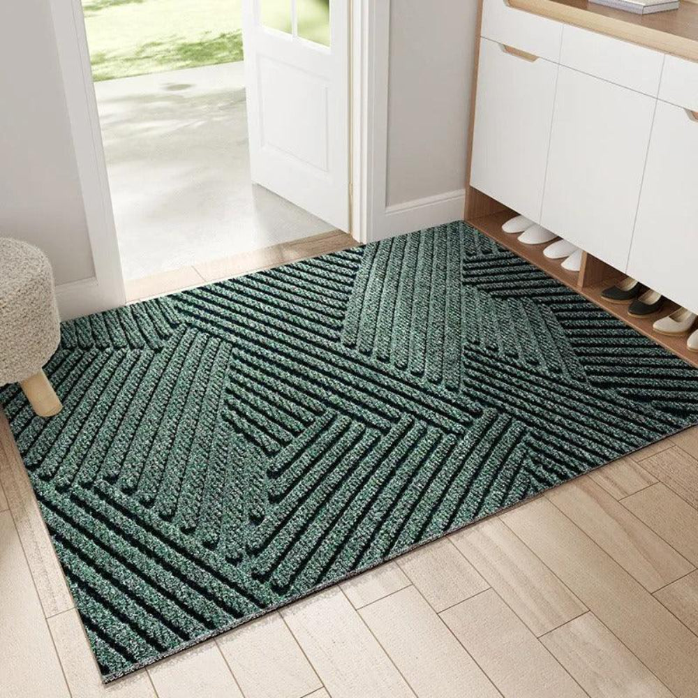 Durable Textured Doormat — Anti-Slip Underside, Grit and Dust Trapping Top