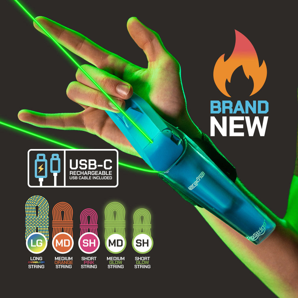 Launch, Retract, Repeat – Wearable Wrist Toy with Glow-in-the-Dark String