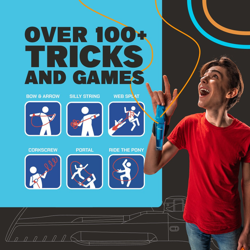 Launch, Retract, Repeat – Wearable Wrist Toy with Glow-in-the-Dark String