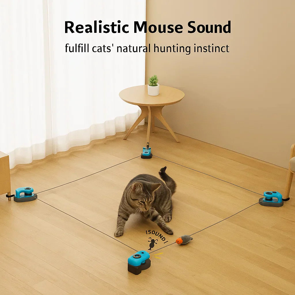 Indoor Cat Exercise Toy To Fight Obesity And Protect Your Furniture